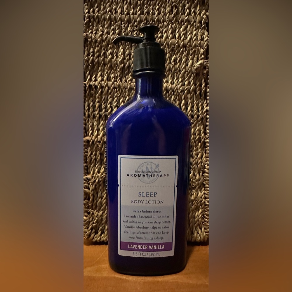 Bath& Body Works Sleep Lotion.